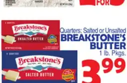Bravo Supermarkets BREAKSTONE'S BUTTER offer