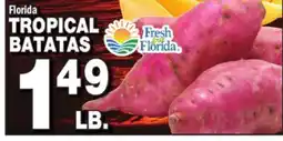 Bravo Supermarkets FRESH FLORIDA TROPICAL BATATAS offer