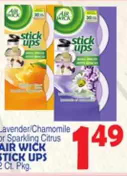 Bravo Supermarkets AIR WICK STICK UPS offer