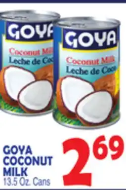 Bravo Supermarkets GOYA COCONUT MILK offer