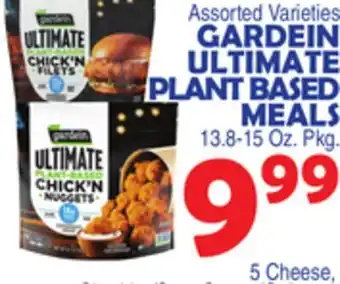 Bravo Supermarkets GARDEIN ULTIMATE PLANT BASED MEALS offer