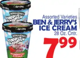 Bravo Supermarkets BEN & JERRY'S ICE CREAM offer