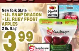Bravo Supermarkets • LIL SNAP DRAGON • LIL RUBY FROST APPLES offer