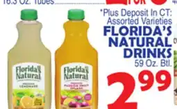 Bravo Supermarkets FLORIDA'S NATURAL DRINKS offer