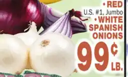 Bravo Supermarkets RED, WHITE SPANISH ONIONS offer