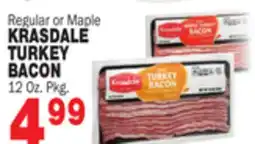 Bravo Supermarkets KRASDALE TURKEY BACON offer