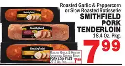 Bravo Supermarkets SMITHFIELD PORK TENDERLOIN 18.4 oz., pkg offer