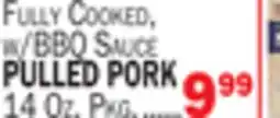 Bravo Supermarkets PULLED PORK offer
