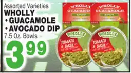 Bravo Supermarkets WHOLLY, GUACAMOLE, AVOCADO DIP offer