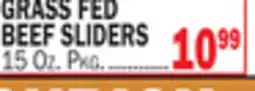 Bravo Supermarkets GRASS FED BEEF SLIDERS offer