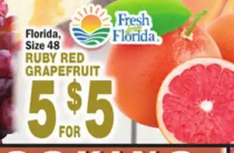 Bravo Supermarkets RUBY RED GRAPEFRUIT offer