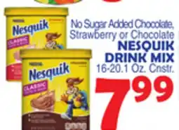 Bravo Supermarkets NESQUIK DRINK MIX offer