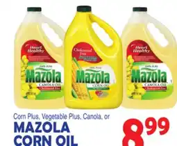 Bravo Supermarkets MAZOLA CORN OIL 98 oz., Btl offer