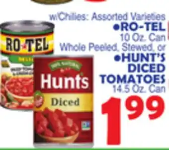 Bravo Supermarkets RO-TEL, 10 Oz. Can offer