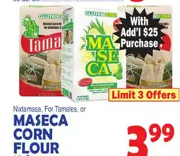 Bravo Supermarkets MASECA CORN FLOUR offer