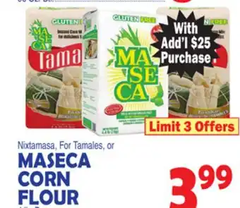 Bravo Supermarkets MASECA CORN FLOUR offer