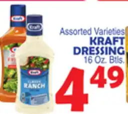 Bravo Supermarkets KRAFT DRESSING offer