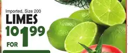 Bravo Supermarkets LIMES offer