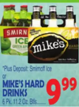 Bravo Supermarkets MIKE'S HARD DRINKS offer