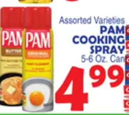 Bravo Supermarkets PAM COOKING SPRAY offer