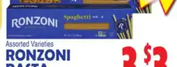 Bravo Supermarkets RONZONI PASTA offer