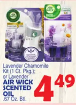 Bravo Supermarkets AIR WICK SCENTED OIL .67 Oz. Btl offer
