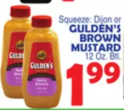 Bravo Supermarkets GULDEN'S BROWN MUSTARD offer