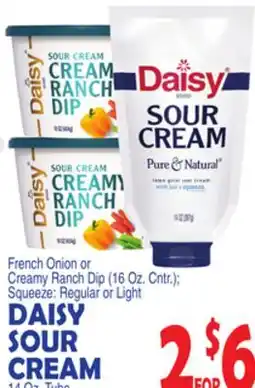 Bravo Supermarkets DAISY SOUR CREAM offer