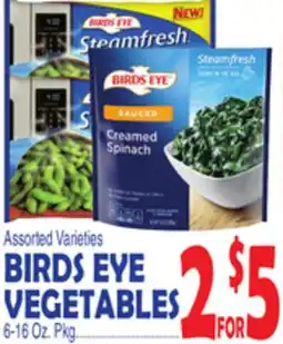 Bravo Supermarkets BIRDS EYE VEGETABLES offer