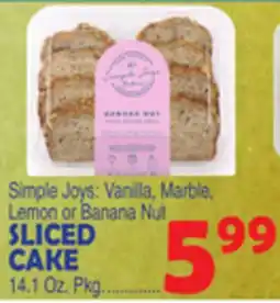 Bravo Supermarkets SLICED CAKE offer