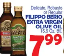 Bravo Supermarkets FILIPPO BERIO EXTRA VIRGIN OLIVE OIL offer