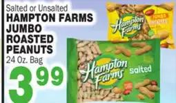 Bravo Supermarkets HAMPTON FARMS JUMBO ROASTED PEANUTS offer