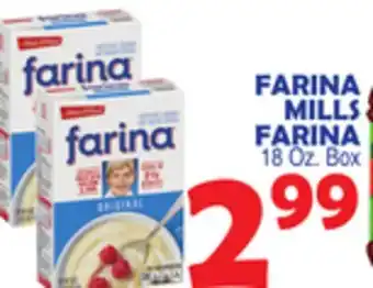 Bravo Supermarkets FARINA MILLS FARINA offer