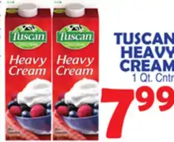 Bravo Supermarkets TUSCAN HEAVY CREAM offer