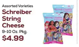 DeCicco & Sons Schreiber String Cheese offer