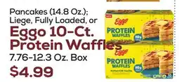 DeCicco & Sons Eggo 10-Ct. Protein Waffles 7.76 -. 3 Oz. Box offer