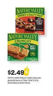 CVS Nature Valley biscuits, granola bars or Fiber One offer