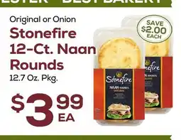 DeCicco & Sons Stonefire 12-Ct. Naan Rounds offer