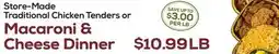 DeCicco & Sons Traditional Chicken Tenders or Macaroni & Cheese Dinner offer