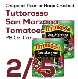 DeCicco & Sons Tuttorosso San Marzano Tomatoes offer