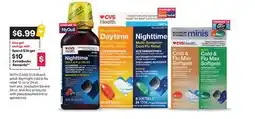 CVS CVS Brand adult day/night cold & flu relief 12 oz or 24 ct. twin pks offer