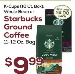 DeCicco & Sons Starbucks Ground Coffee offer