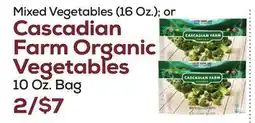 DeCicco & Sons Cascadian Farm Organic Vegetables 10 Oz. Bag offer