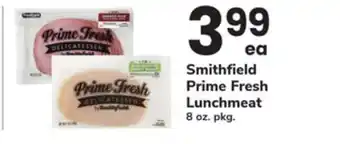 ACME Smithfield Prime Fresh Lunchmeat offer