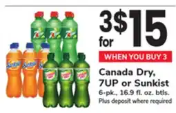 ACME Canada Dry, 7UP or Sunkist offer