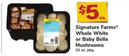 ACME Signature Farms Whole White or Baby Bella Mushrooms offer