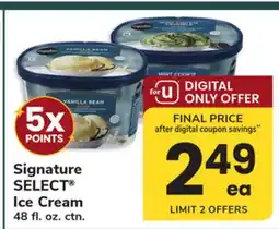 ACME Signature SELECT Ice Cream offer
