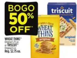 Dollar General WHEAT THINS Original or TRISCUIT Original offer