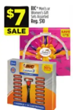 Dollar General BIC Men's or Women's Gift Sets offer