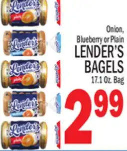 C Town LENDER'S BAGELS offer